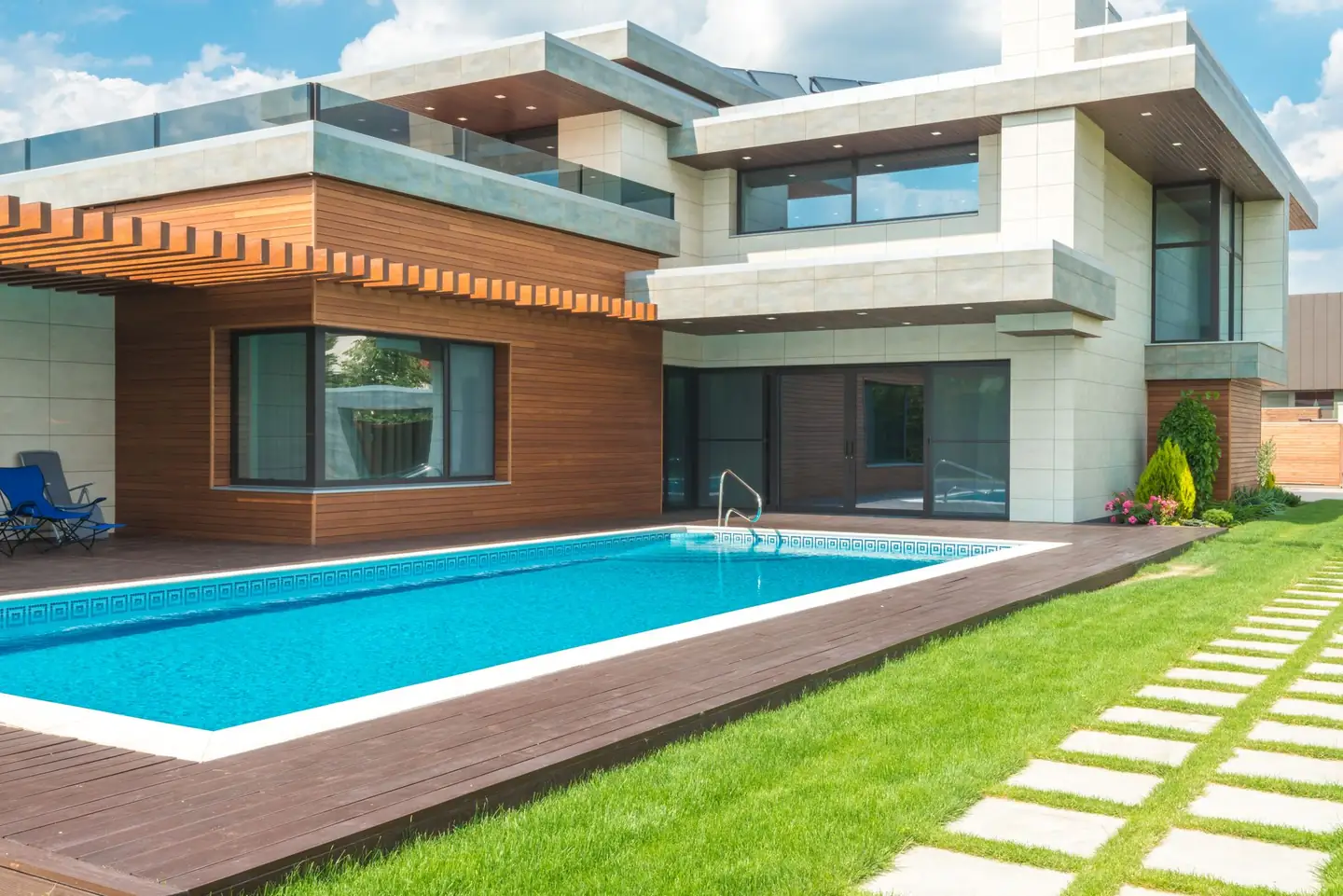 Swimming pool built in Wimbledon, NSW